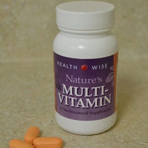 Image of Nature's Basic Multi-vitamin Supplement bottle